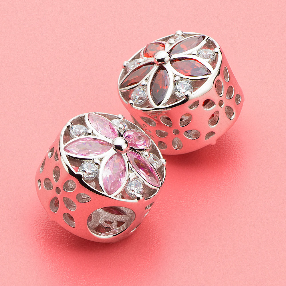 Dazzling Floral Charm
