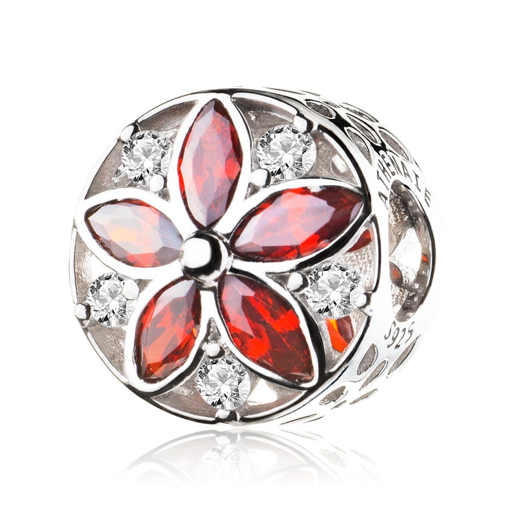 Dazzling Floral Charm