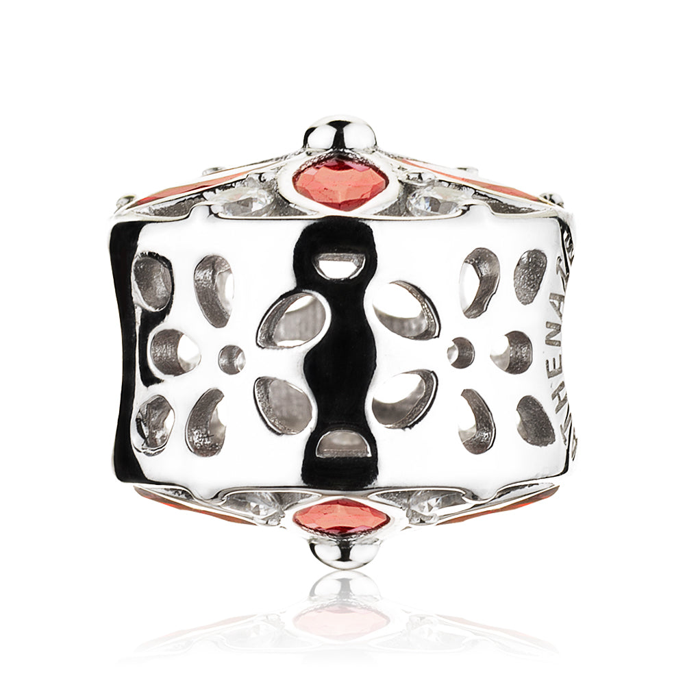 Dazzling Floral Charm