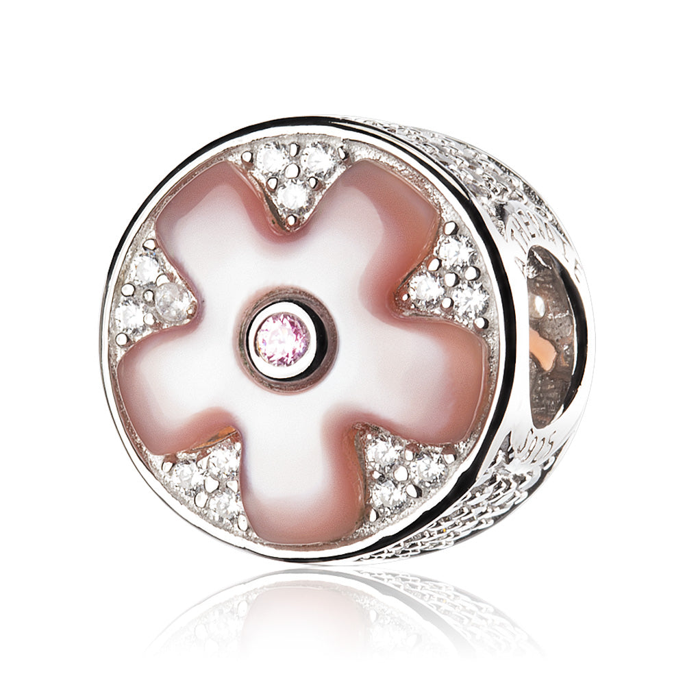 Fritillaria Shell Cherry Blossoms Bead