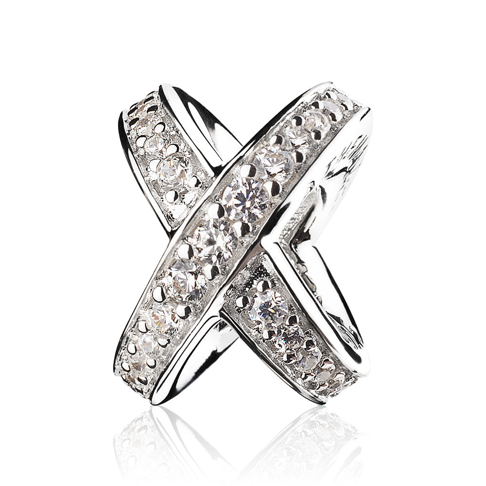 Galaxy Cross Ring Charm
