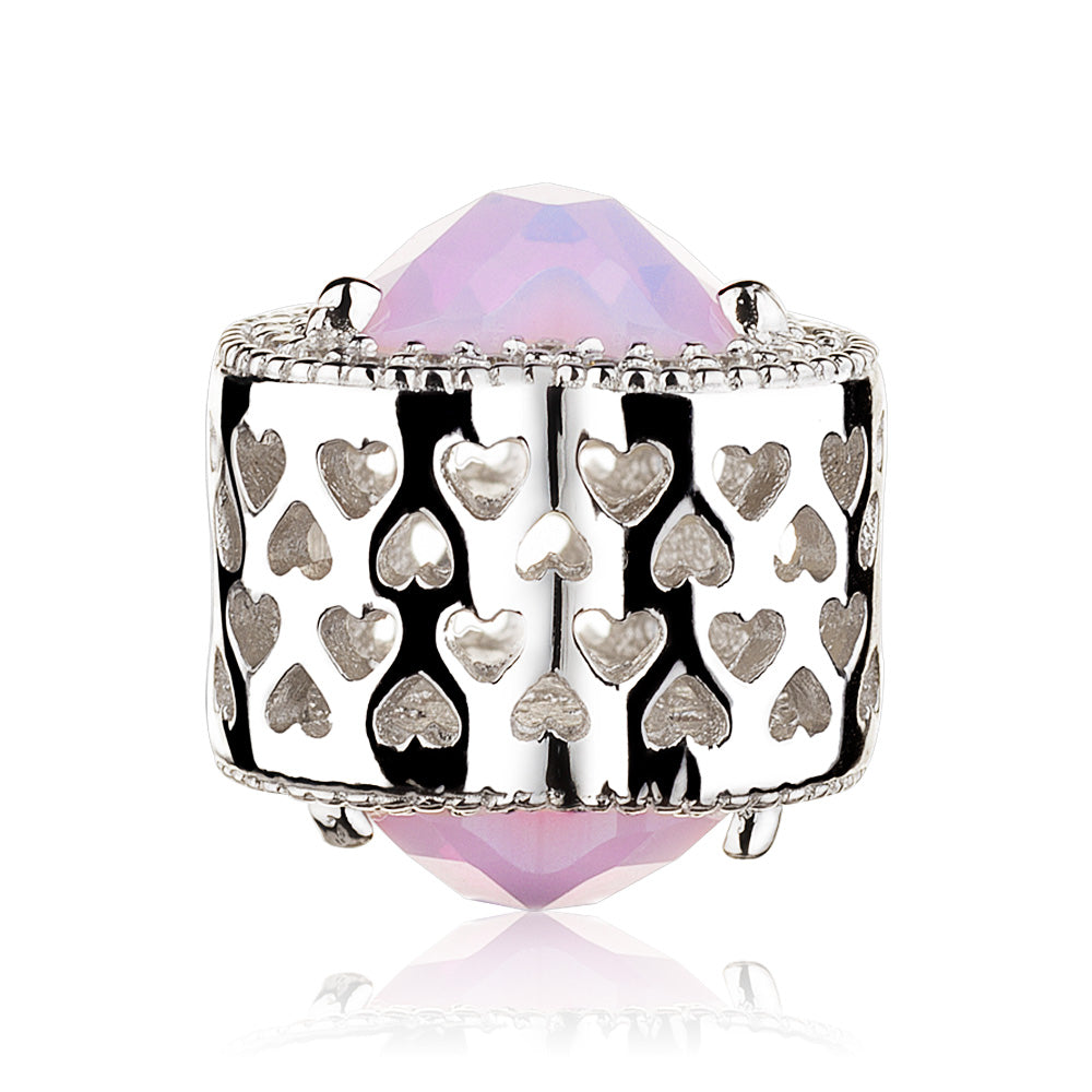 Radiant Hearts Charm