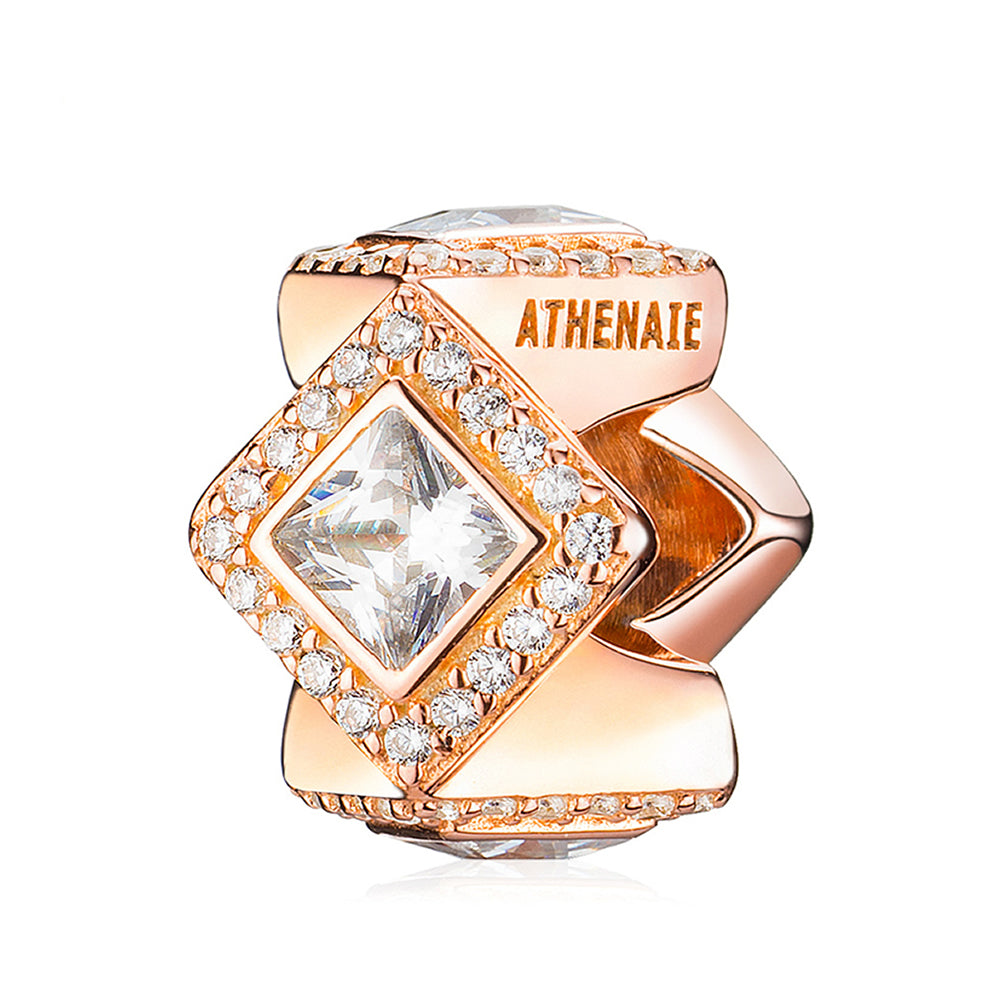 Square Diamond  Charm