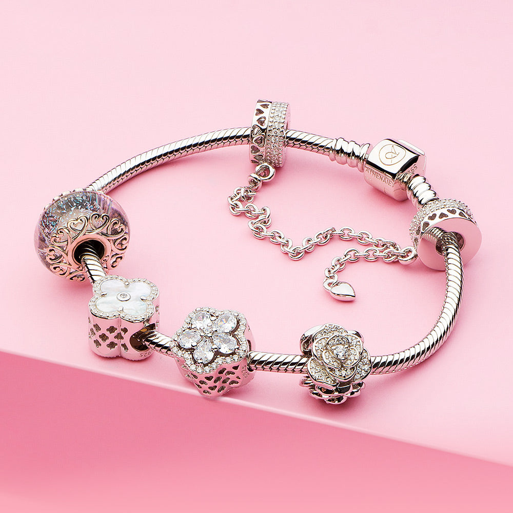 Forever Love Hearts Safety Chain