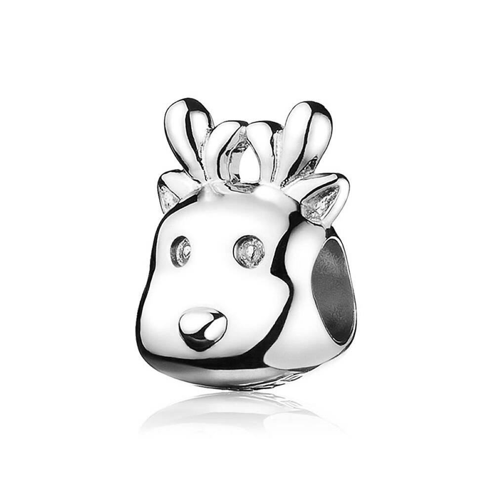 Lovely Christmas Reindeer Bead Charms
