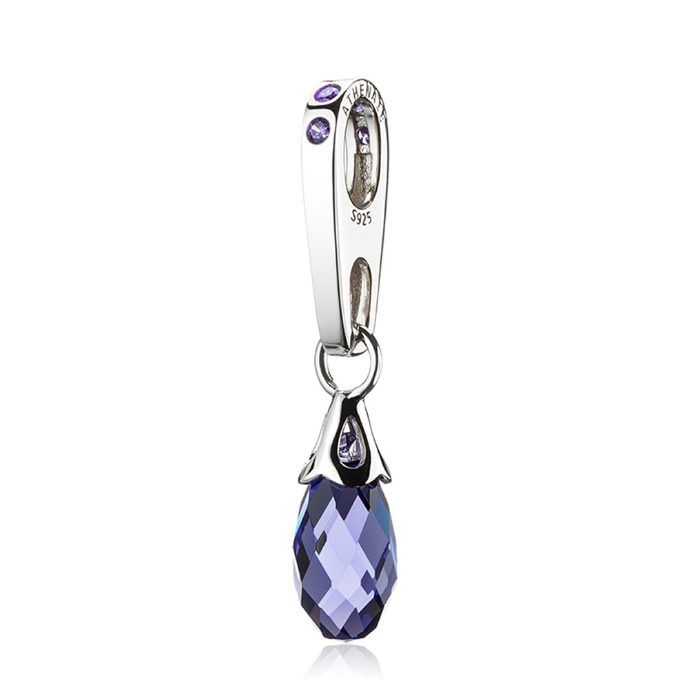 Austrian Crystal Pendant（Purple）
