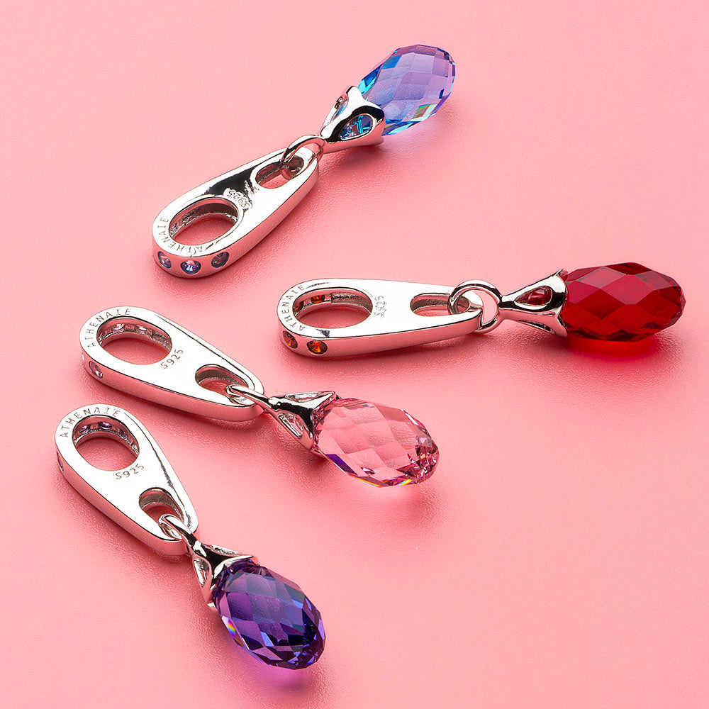 Austrian Crystal Pendant（Purple）