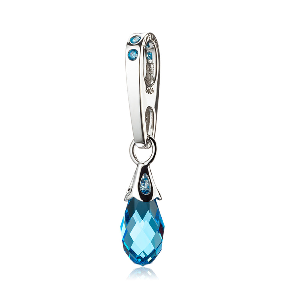 Austrian Crystal Pendant（Blue）