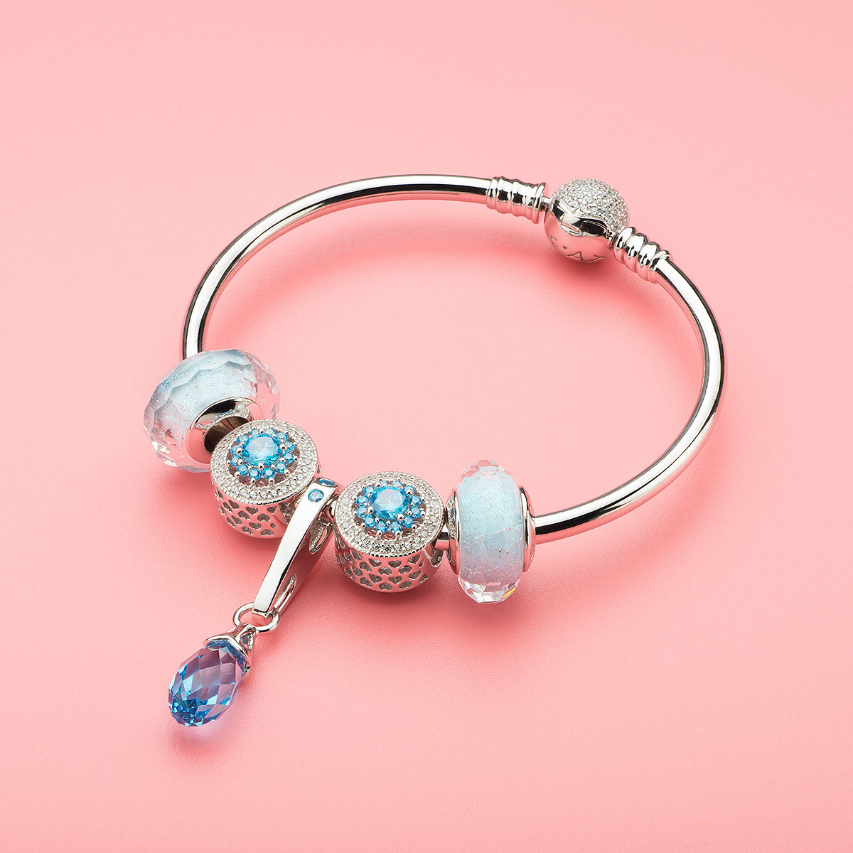 Austrian Crystal Pendant（Blue）