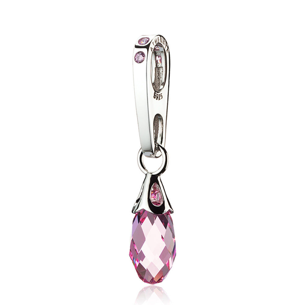 Austrian Crystal Pendant（Pink）