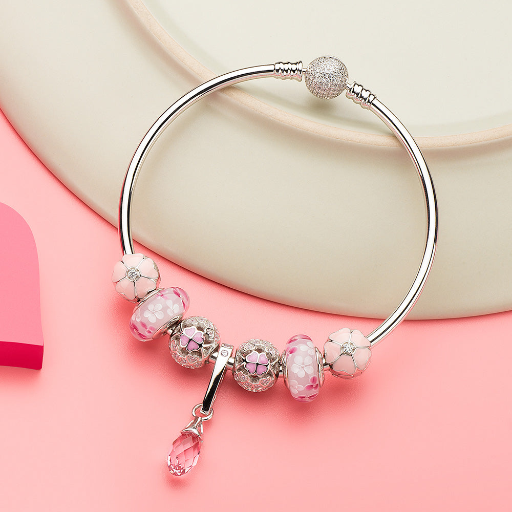 Austrian Crystal Pendant（Pink）