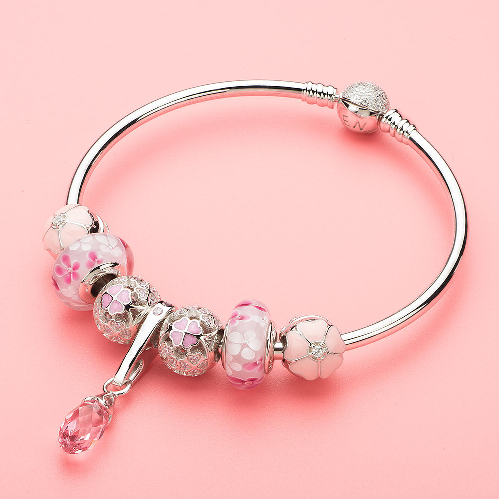 Austrian Crystal Pendant（Pink）