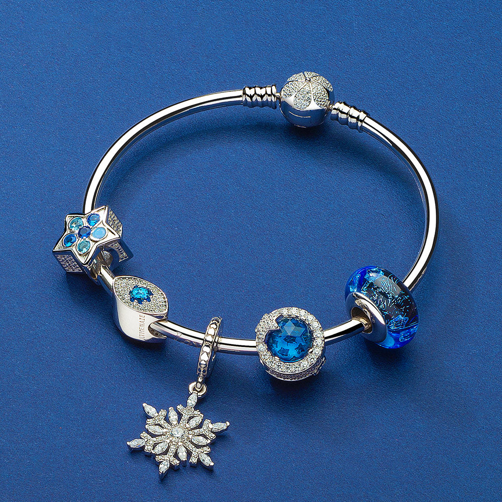 Crystalized Snowflake Pendant