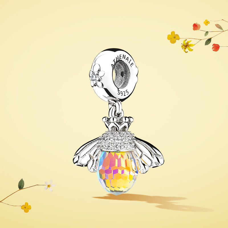 Crystals Bee Pendants