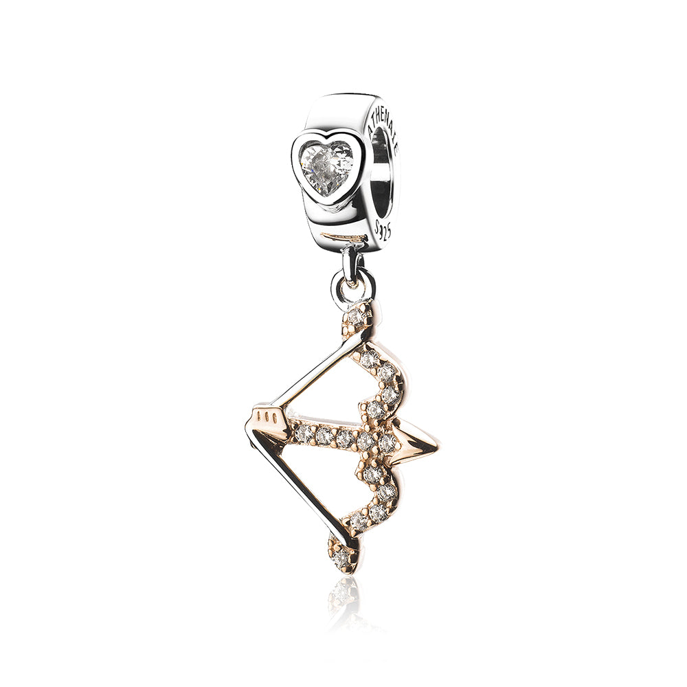 Rose Gold Arrow of Cupid Dangle