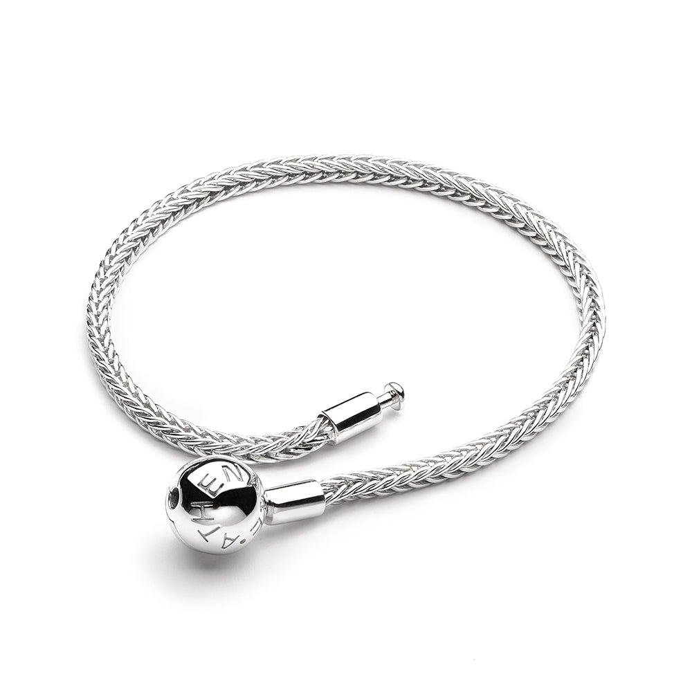 Classic Wheat Chain Charms Bracelet