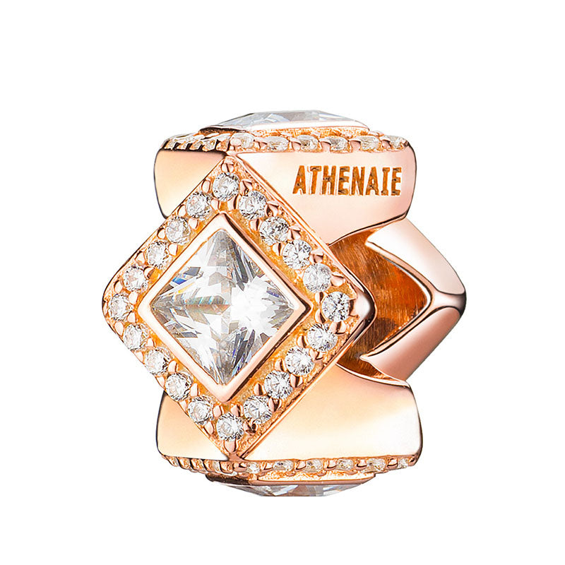 Square Diamond  Charm