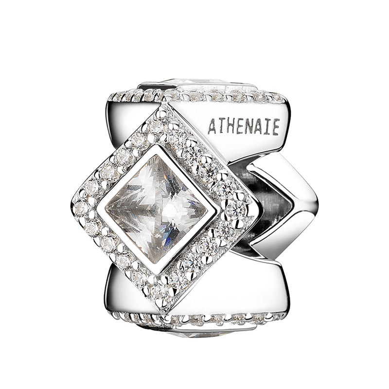 Square Diamond  Charm