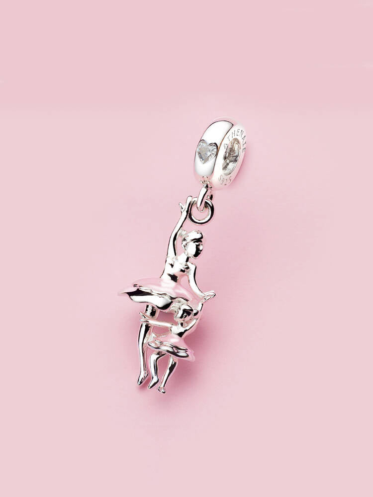 Ballet dancer charm bracelet styling dance jewelry