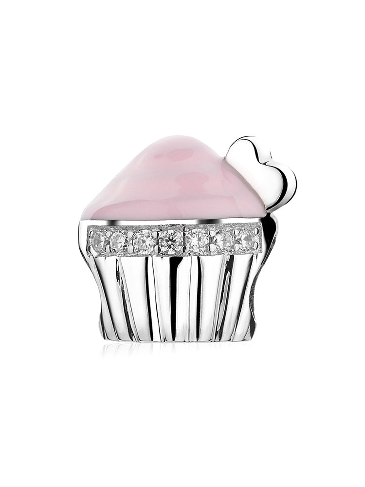 Cupcake 925 sterling silver charm by ATHENAIE