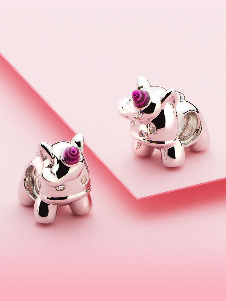 Fantasy unicorn charm bracelet styling by ATHENAIE