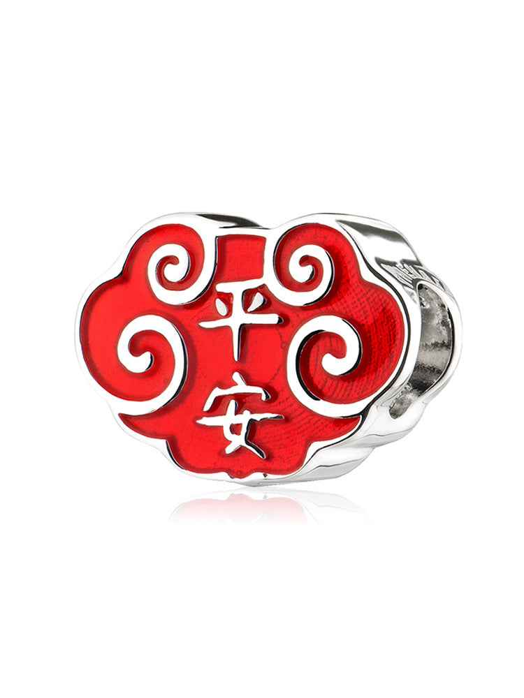 Guardian Peace Enamel Charm 925 sterling silver charm bead by ATHENAIE