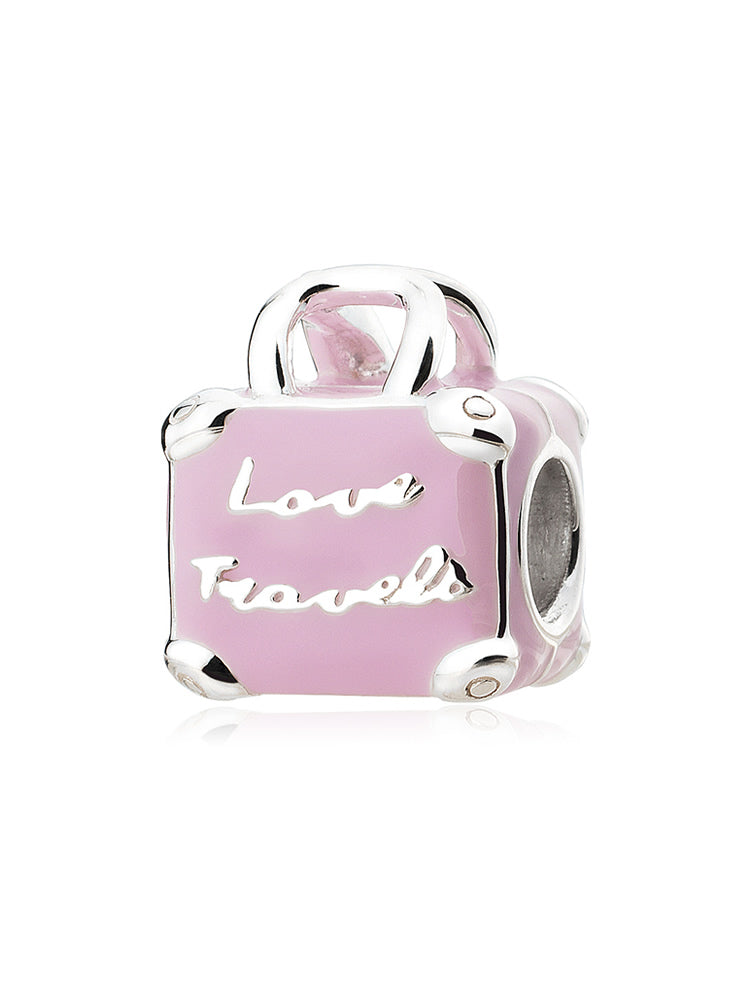 Love travels charm bead travel themed jewelry