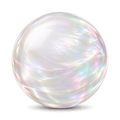 Iridescent mother-of-pearl shell swatch