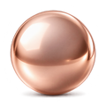 Solid rose-toned metal swatch