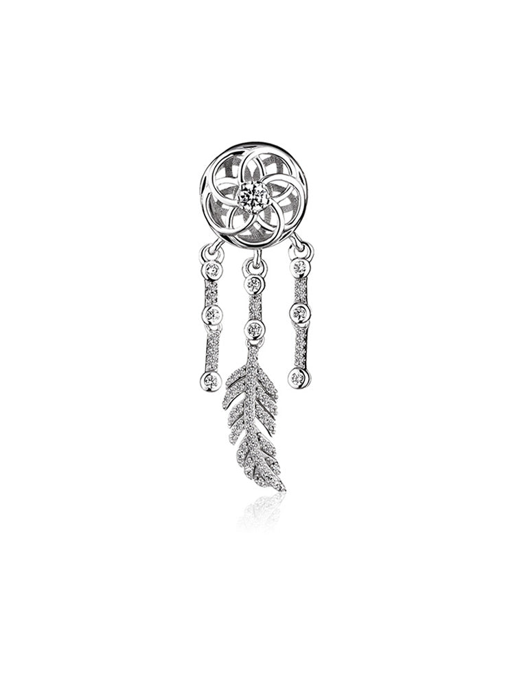 Dream Catcher 925 sterling silver charm by ATHENAIE
