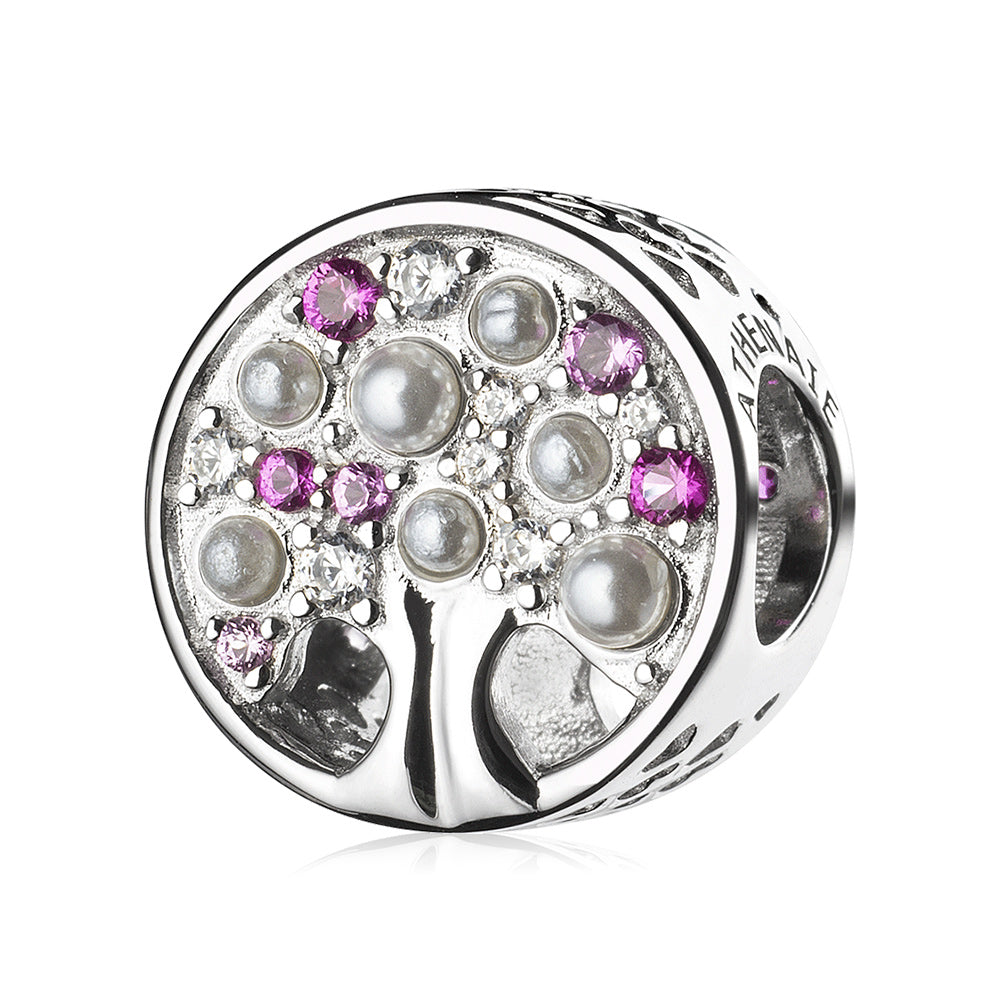 Sparkling Family Tree Charm