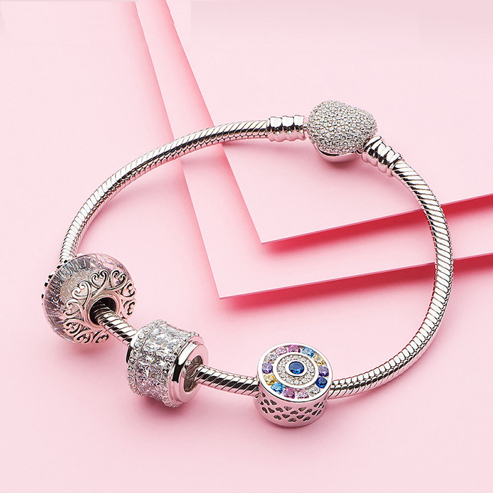 Shine Clear Zircon Bright Eternal Charm