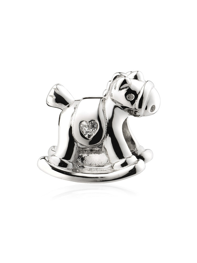 Rocking Horse 925 sterling silver charm by ATHENAIE