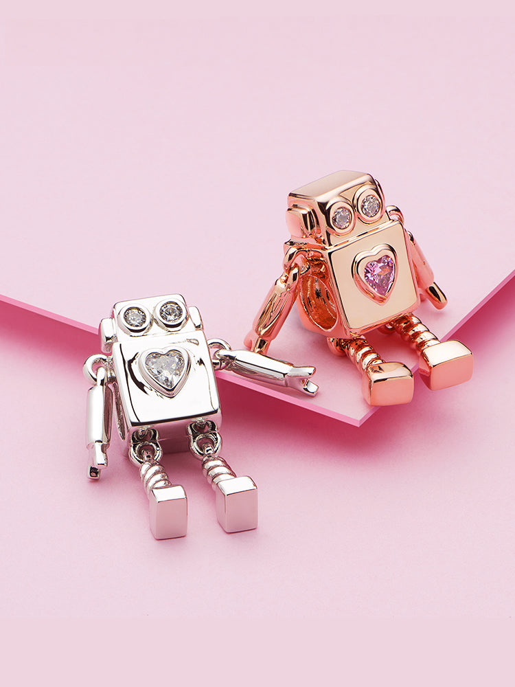 Starlight droid robot charm bead bracelet scene styling