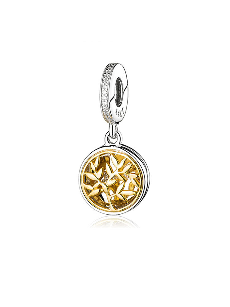 Openable Dangle Charm in 14KT gold by ATHENAIE