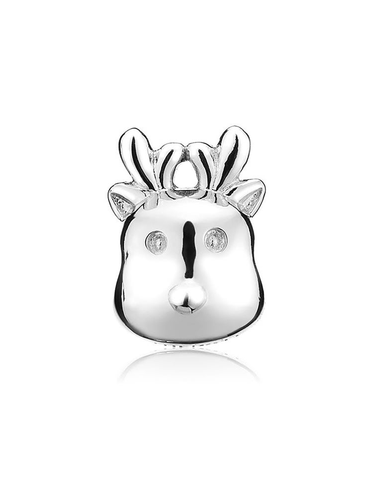 Winter Reindeer Christmas Charm by ATHENAIE
